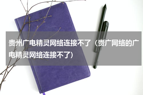 贵州广电精灵网络连接不了（贵广网络的广电精灵网络连接不了）