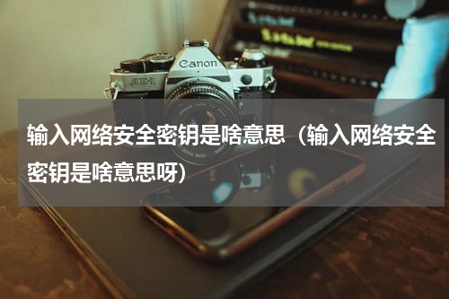 输入网络安全密钥是啥意思（输入网络安全密钥是啥意思呀）