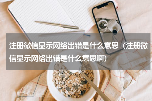 注册微信显示网络出错是什么意思（注册微信显示网络出错是什么意思啊）