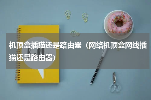 机顶盒插猫还是路由器（网络机顶盒网线插猫还是路由器）