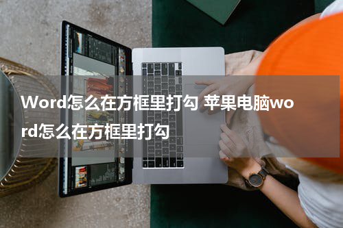 Word怎么在方框里打勾 苹果电脑word怎么在方框里打勾