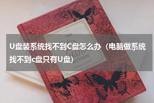 U盘装系统找不到C盘怎么办（电脑做系统找不到c盘只有U盘）