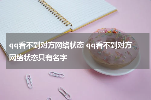 qq看不到对方网络状态 qq看不到对方网络状态只有名字
