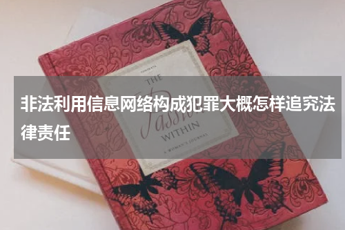 非法利用信息网络构成犯罪大概怎样追究法律责任