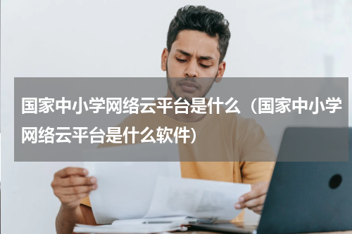 国家中小学网络云平台是什么（国家中小学网络云平台是什么软件）