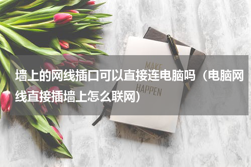 墙上的网线插口可以直接连电脑吗（电脑网线直接插墙上怎么联网）