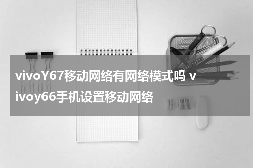 vivoY67移动网络有网络模式吗 vivoy66手机设置移动网络