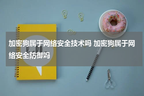 加密狗属于网络安全技术吗 加密狗属于网络安全防御吗