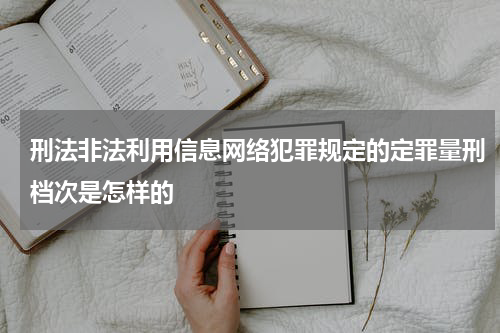 刑法非法利用信息网络犯罪规定的定罪量刑档次是怎样的