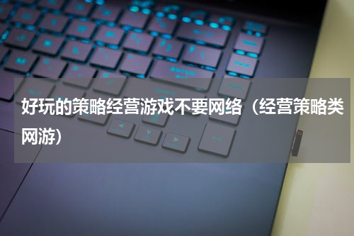 好玩的策略经营游戏不要网络（经营策略类网游）