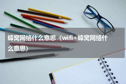 蜂窝网络什么意思（wifi+蜂窝网络什么意思）