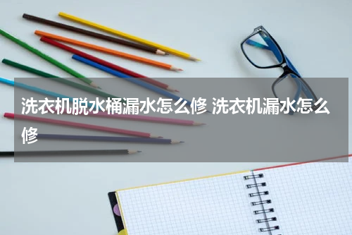 洗衣机脱水桶漏水怎么修 洗衣机漏水怎么修