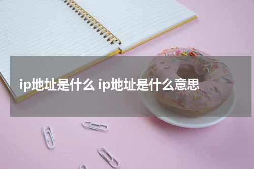 ip地址是什么 ip地址是什么意思