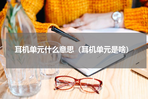 耳机单元什么意思（耳机单元是啥）