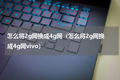 怎么将2g网换成4g网（怎么将2g网换成4g网vivo）