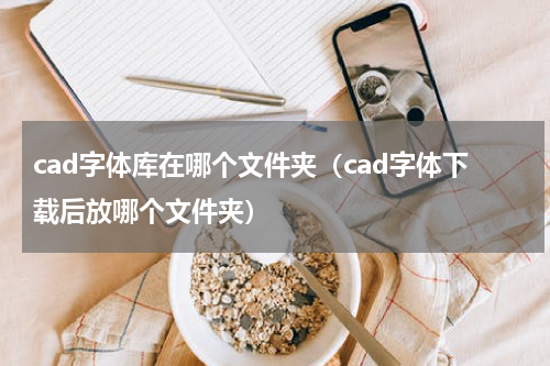 cad字体库在哪个文件夹（cad字体下载后放哪个文件夹）