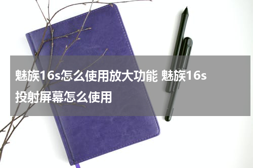 魅族16s怎么使用放大功能 魅族16s投射屏幕怎么使用