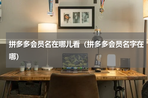 拼多多会员名在哪儿看（拼多多会员名字在哪）