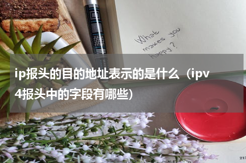 ip报头的目的地址表示的是什么（ipv4报头中的字段有哪些）