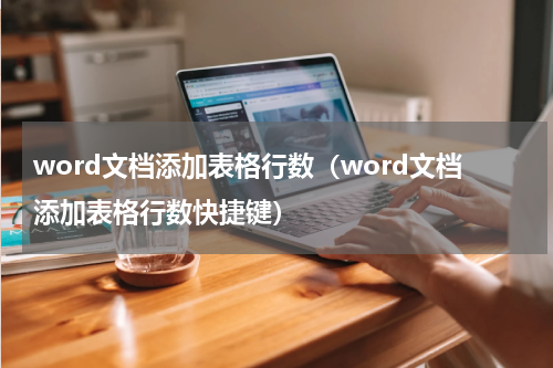 word文档添加表格行数（word文档添加表格行数快捷键）