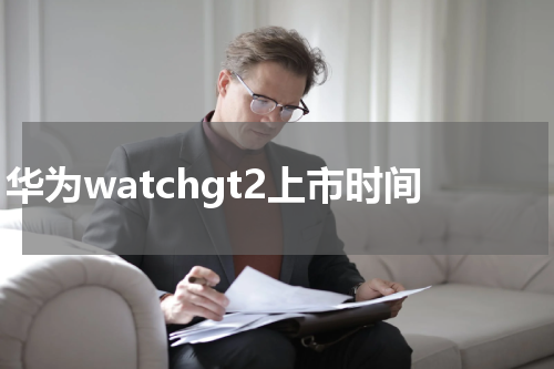 华为watchgt2上市时间