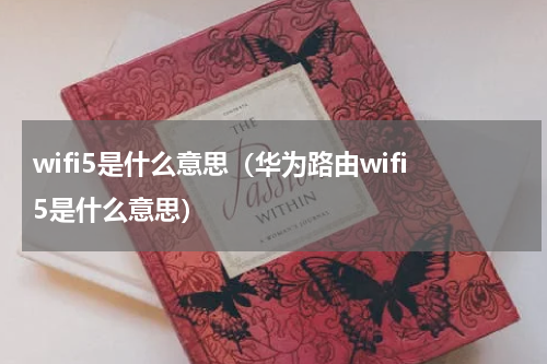 wifi5是什么意思（华为路由wifi5是什么意思）