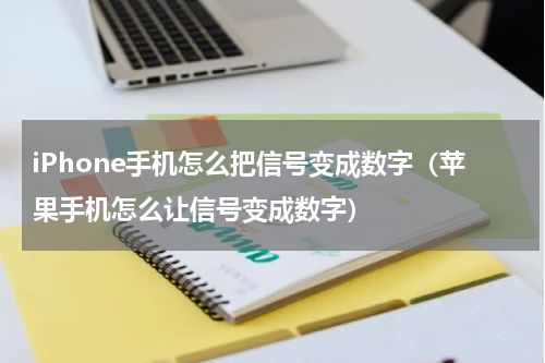 iPhone手机怎么把信号变成数字（苹果手机怎么让信号变成数字）