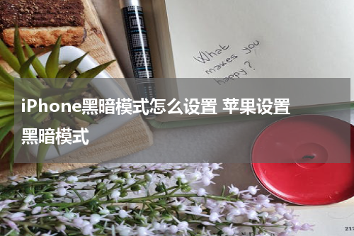 iPhone黑暗模式怎么设置 苹果设置黑暗模式