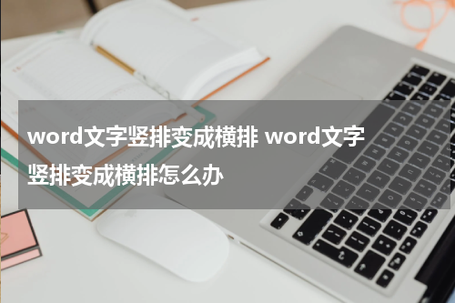 word文字竖排变成横排 word文字竖排变成横排怎么办