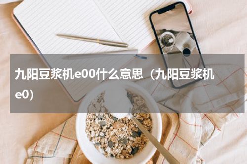 九阳豆浆机e00什么意思（九阳豆浆机 e0）
