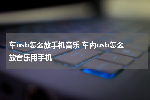 车usb怎么放手机音乐 车内usb怎么放音乐用手机