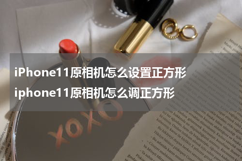 iPhone11原相机怎么设置正方形 iphone11原相机怎么调正方形