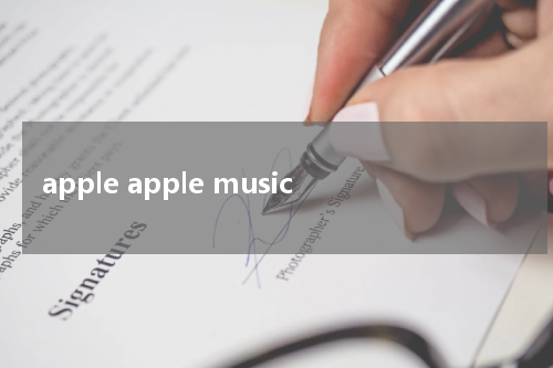 apple apple music