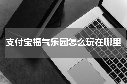 支付宝福气乐园怎么玩在哪里