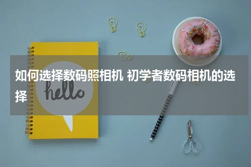 如何选择数码照相机 初学者数码相机的选择
