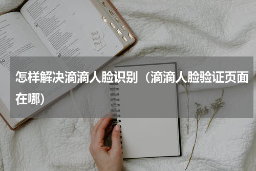 怎样解决滴滴人脸识别（滴滴人脸验证页面在哪）