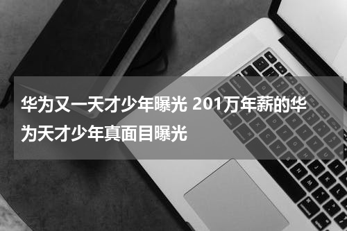 华为又一天才少年曝光 201万年薪的华为天才少年真面目曝光