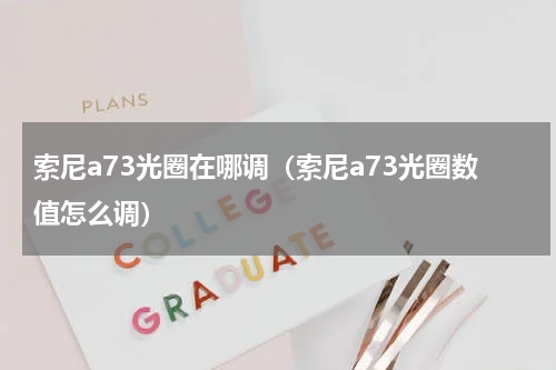 索尼a73光圈在哪调（索尼a73光圈数值怎么调）