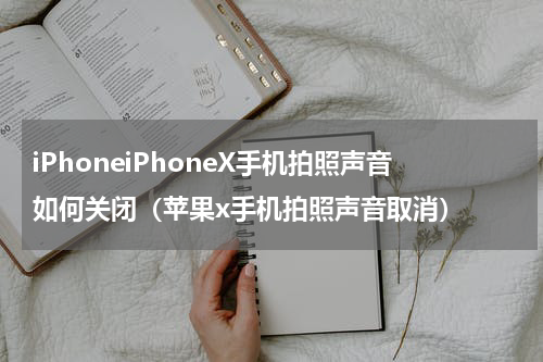 iPhoneiPhoneX手机拍照声音如何关闭（苹果x手机拍照声音取消）