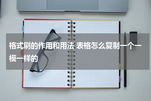 格式刷的作用和用法 表格怎么复制一个一模一样的