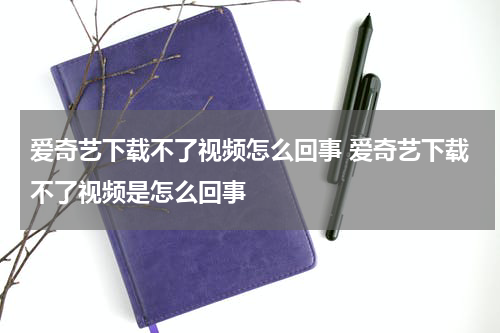 爱奇艺下载不了视频怎么回事 爱奇艺下载不了视频是怎么回事