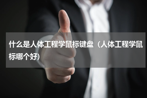 什么是人体工程学鼠标键盘（人体工程学鼠标哪个好）