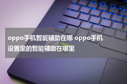 oppo手机智能辅助在哪 oppo手机设置里的智能辅助在哪里