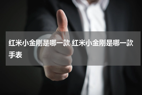 红米小金刚是哪一款 红米小金刚是哪一款手表