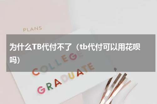 为什么TB代付不了（tb代付可以用花呗吗）