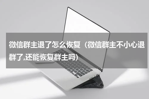 微信群主退了怎么恢复（微信群主不小心退群了,还能恢复群主吗）