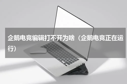企鹅电竞编辑打不开为啥（企鹅电竞正在运行）