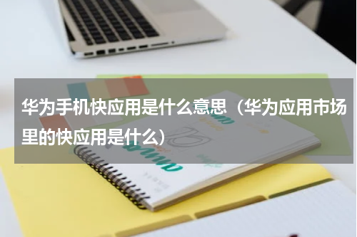 华为手机快应用是什么意思（华为应用市场里的快应用是什么）