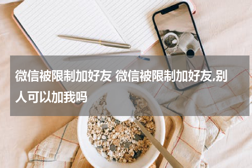 微信被限制加好友 微信被限制加好友,别人可以加我吗