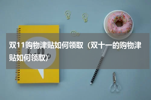 双11购物津贴如何领取（双十一的购物津贴如何领取）